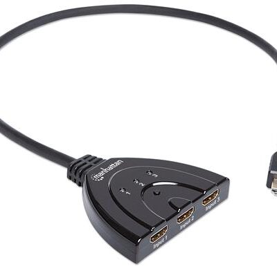Manhattan 1080p 3-Port HDMI Switch