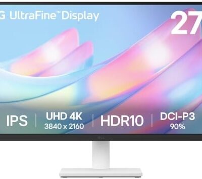 LG 27 Inch UltraFine UHD 4K IPS Monitor