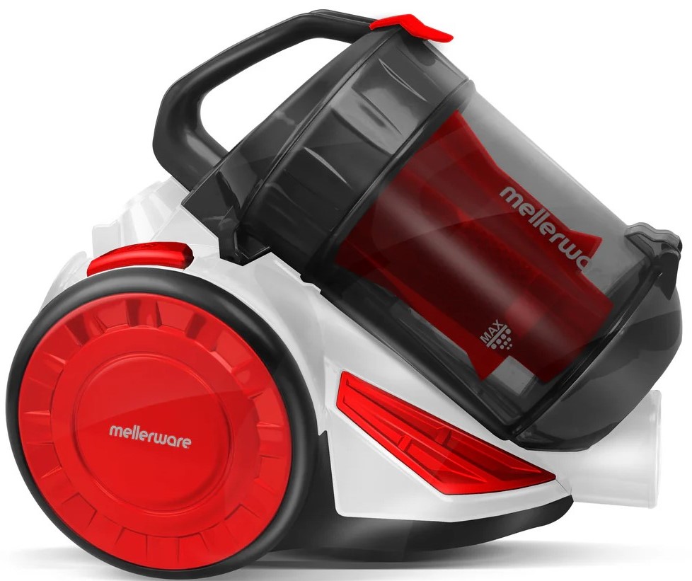 Vacuum Cleaner Bagless Cyclone Plastic Red 1.2L 1200W