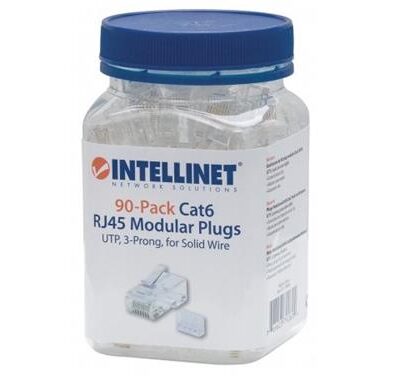 Intellinet CAT6 UTP RJ45 Modular Plugs