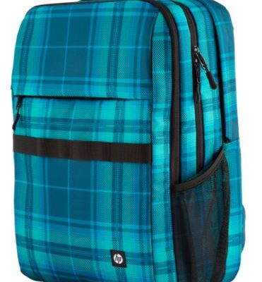 HP Campus XL Tartan Plaid Backpack