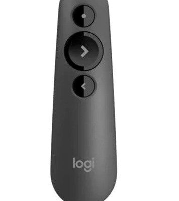 Logitech R500s Laser Pointer Presentation Remote Graphite