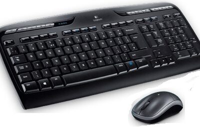 Logitech Black MK330 Cordless Keyboard & Mouse Combo