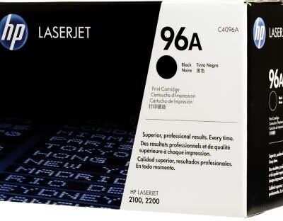 HP 96A Black LaserJet Toner Cartridge