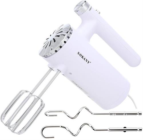 Sokany Electric Hand Mixer and Blender White