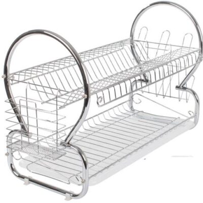 Casey 2 Layer 40cm Stainless Steel Medium Dish Rack