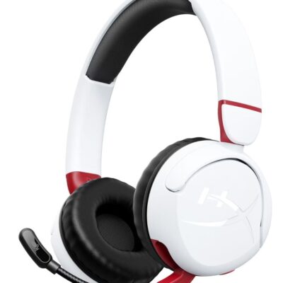 HP HyperX Cloud Mini Wireless White And Red Headset with Microphone