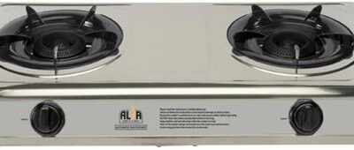 Alva Stainless Steel 2 Plate Gas Stove