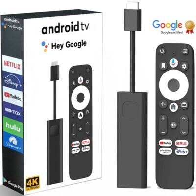 DColor GD1 USB Type C 4K Google Certified Android TV Stick