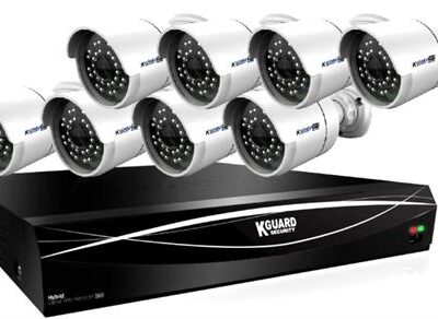KGuard 16 Channel HD Series With 8 Cameras Combo Kit