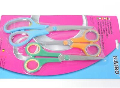 Casey3 pc Multicolor Household Scissor Pack