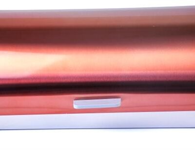 Totally Stainless Steel Bread Bin Copper
