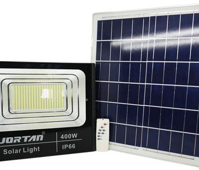Solarix Jortam 400w Glass Solar Flood Lamp With Solar Panel