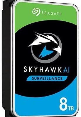 Seagate SkyHawk AI 8TB 256MB Cache surveillance HDD