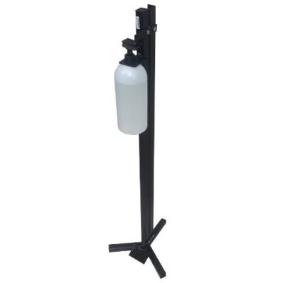 Casey Hands Touch Free Manual Foot Operated Sanitizing - black