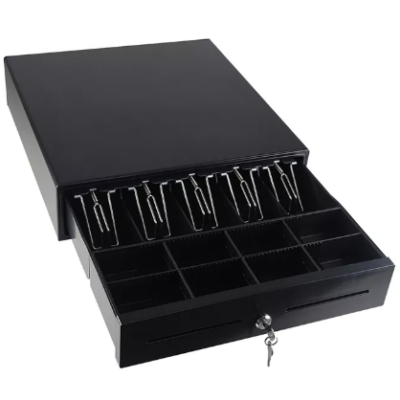 Postron Cash Drawer with 5 Bills and 7 Coins