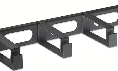 Intellinet 19 inch 4 Long Rings Cable Management Panel