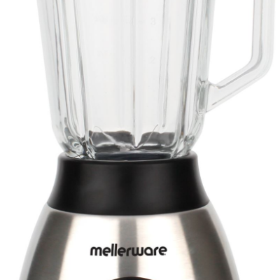 Mellerware 1.5L 550W Stainless Steel With Coffee Mill Jug Blender