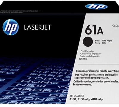 HP 61A C8061A Black LaserJet Toner Cartridge
