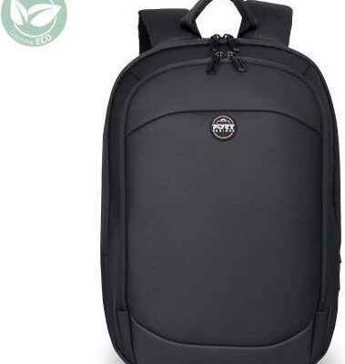 Port Eco Chicago Evo Expandable 16 Inch Backpack Black