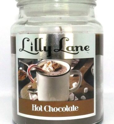 Lilly Lane Hot Chocolate Scented Candle Large Lidded Mason